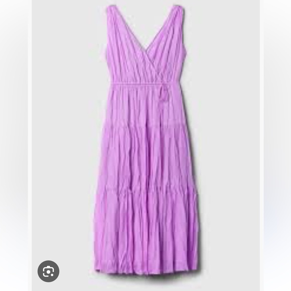 Pleated, Tiered Maxi dress - Picture 5 of 7